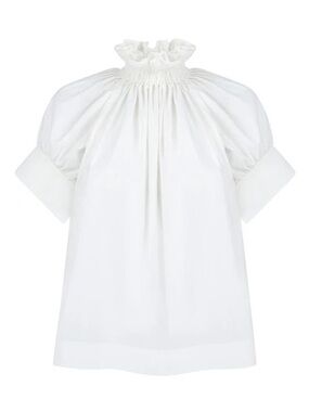 Monica Nera Franka Top, White